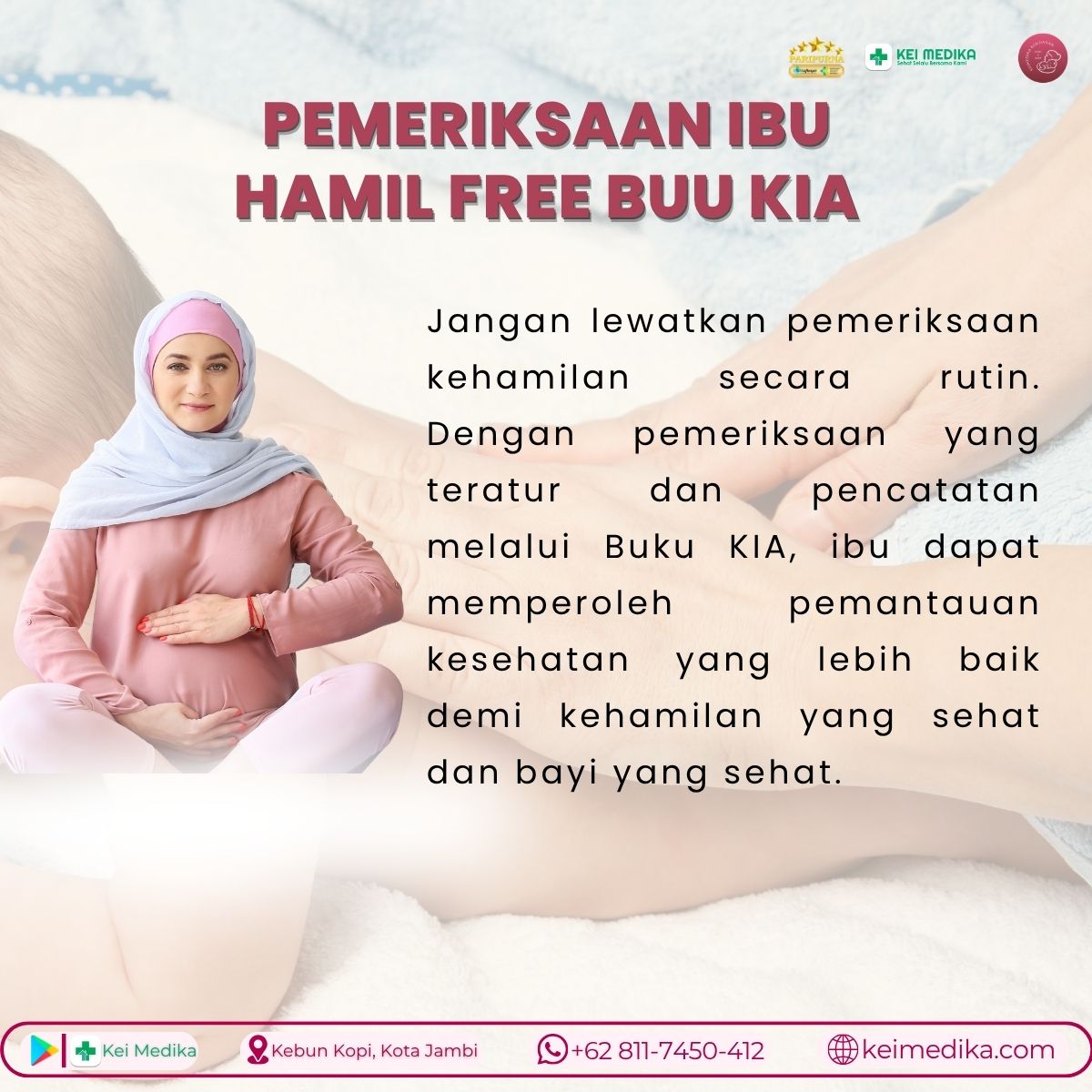 PEMERIKSAAN IBU HAMIL FREE BUU KIA