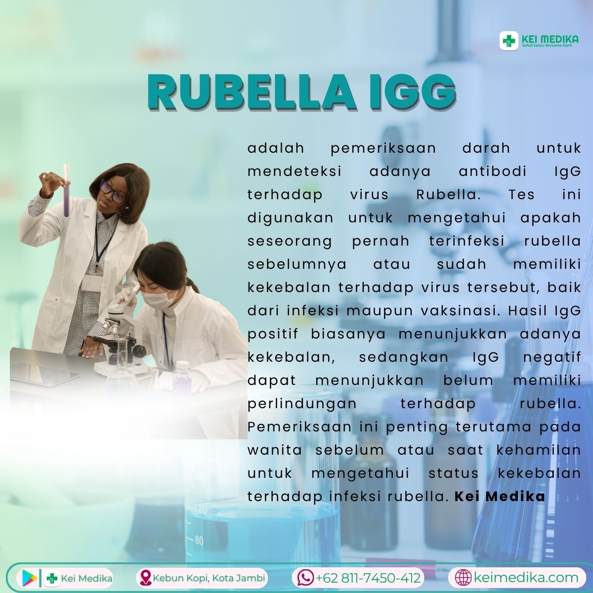RUBELLA IGG