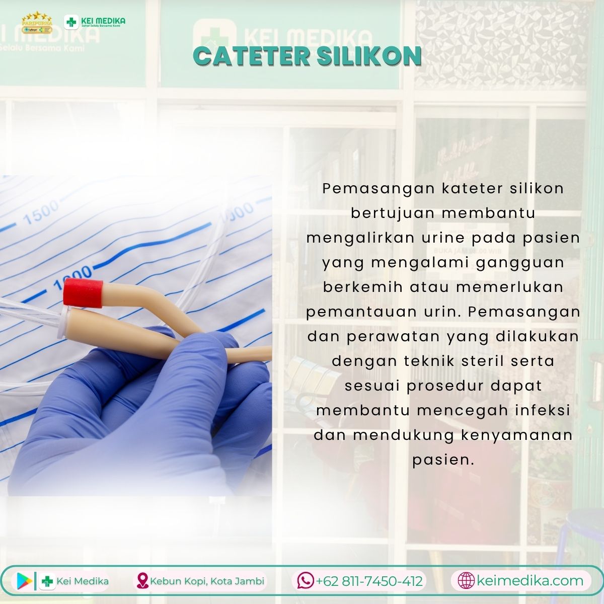 CATETER SILIKON 