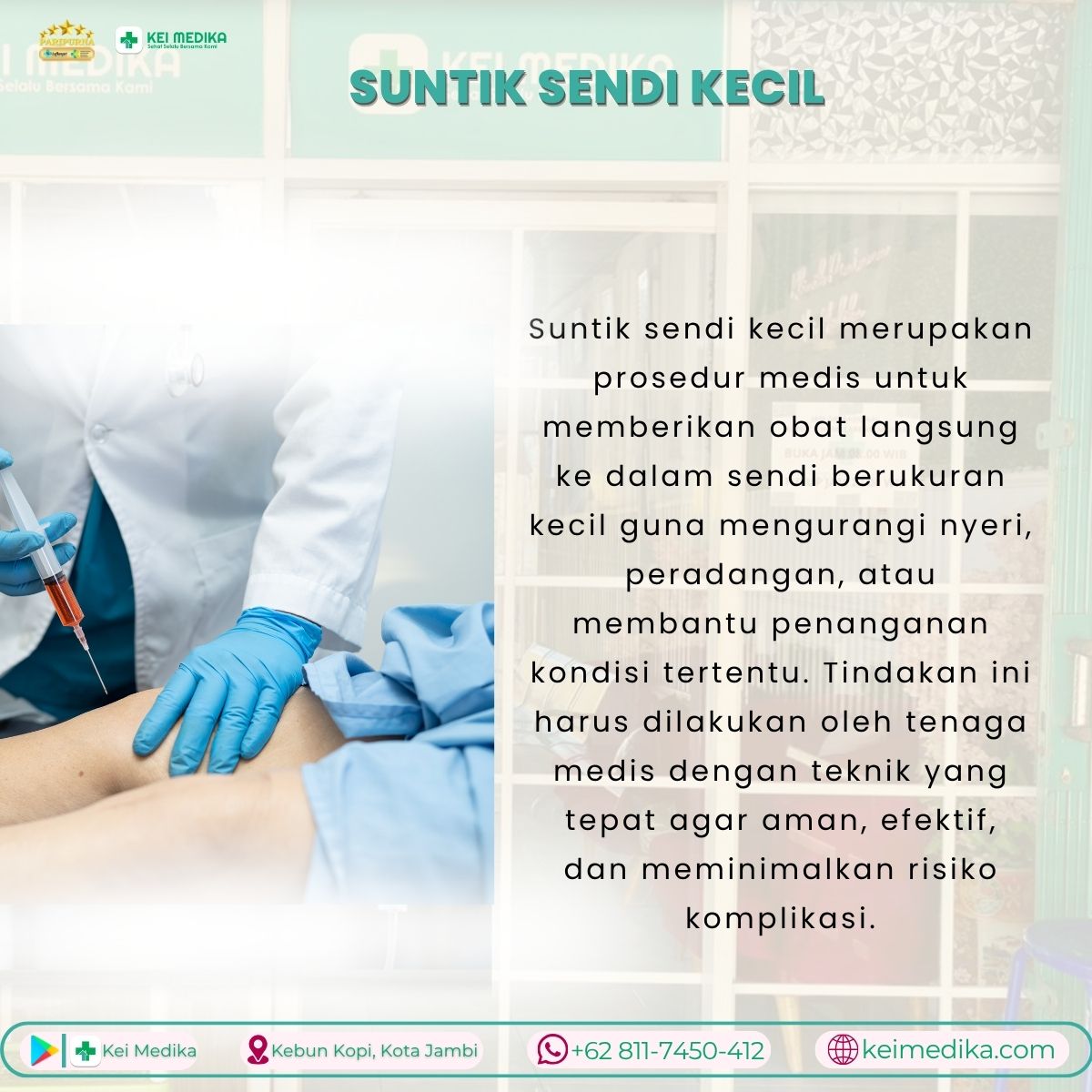 SUNTIK SENDI KECIL
