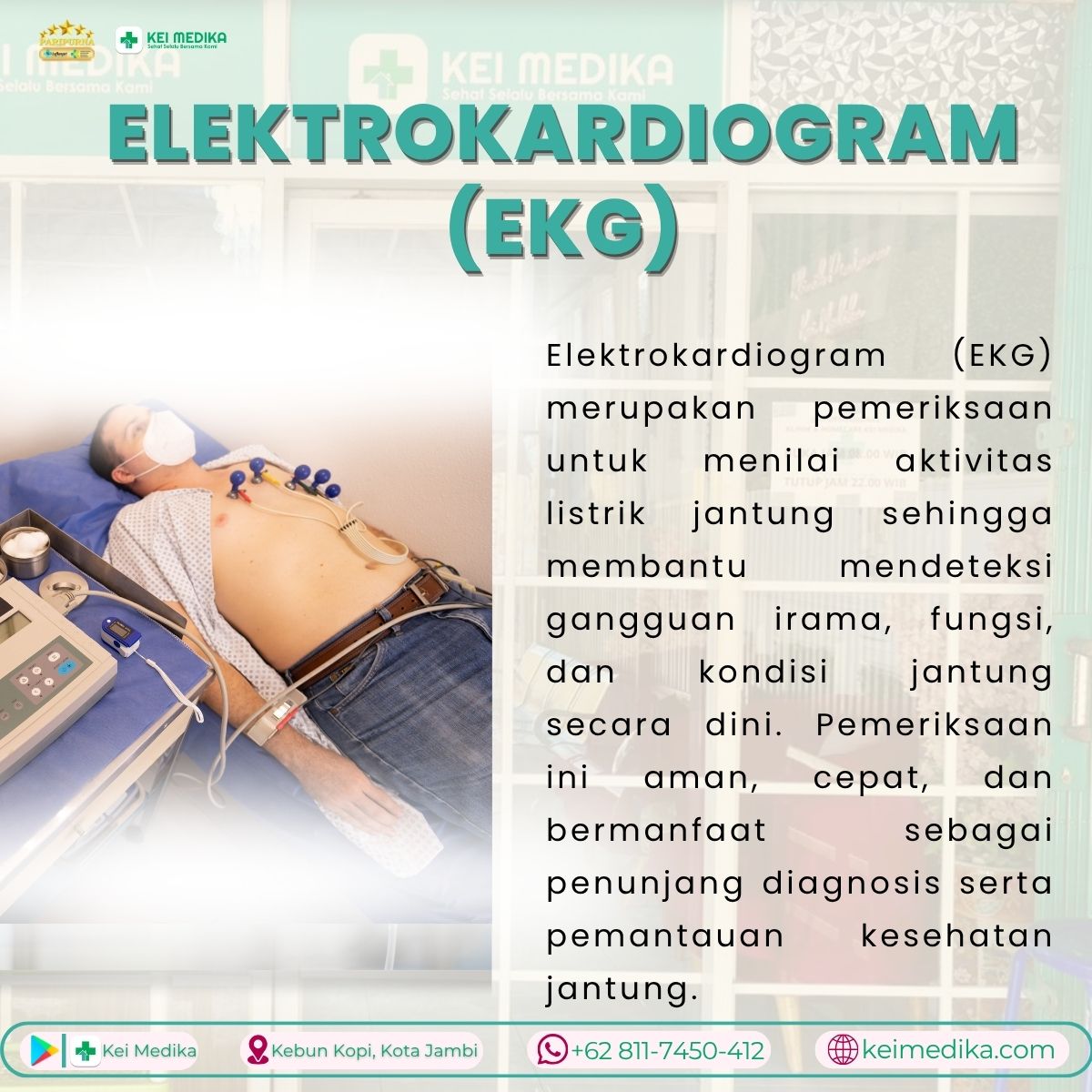ELEKTROKARDIOGRAM  (EKG) 