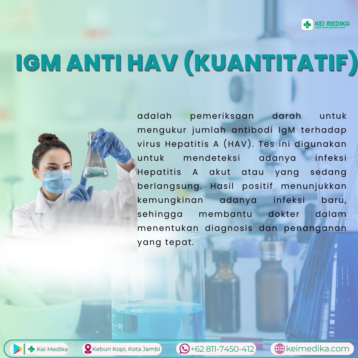 IGM ANTI HAV ( KUANTITATIF)