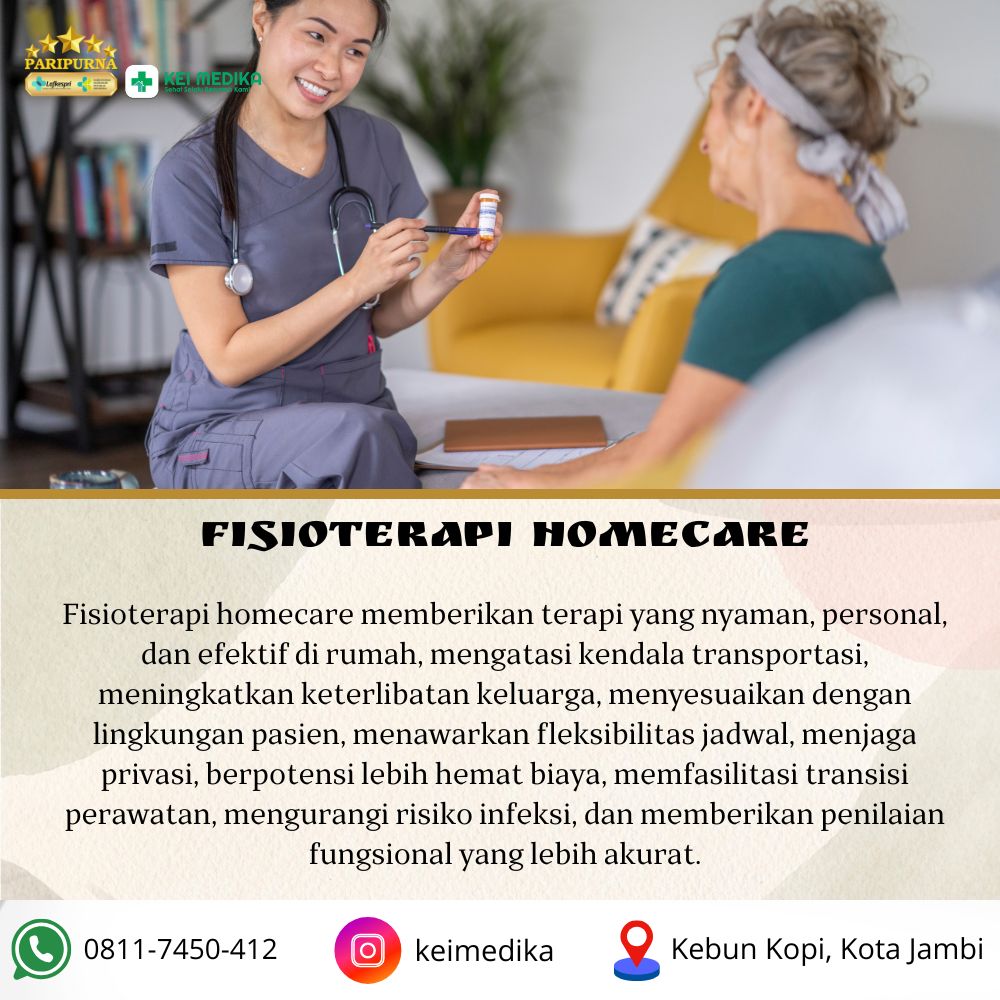 PAKET FISIOTERAPI HOMECARE