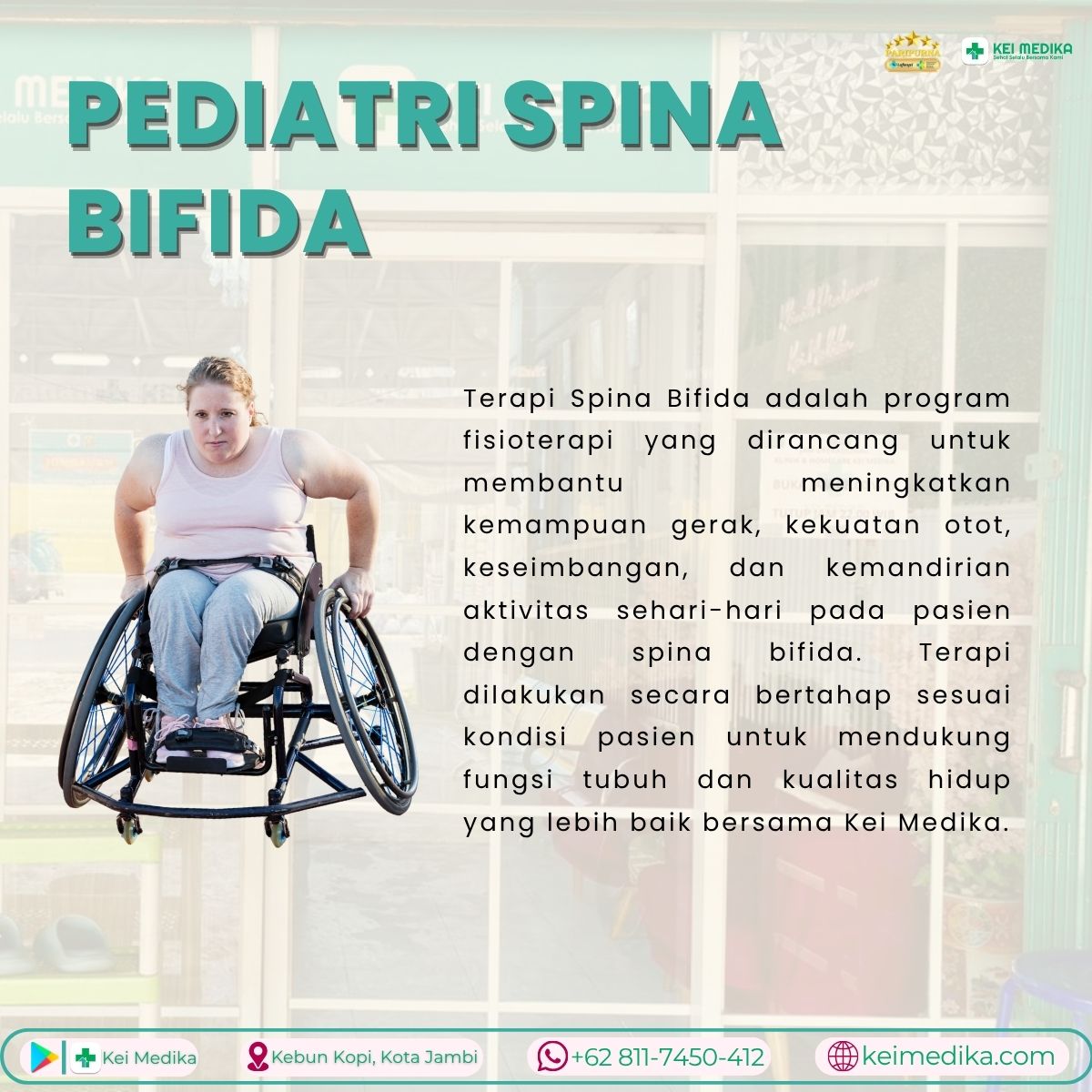TERAPI SPINA BIFIDA 8 SESI