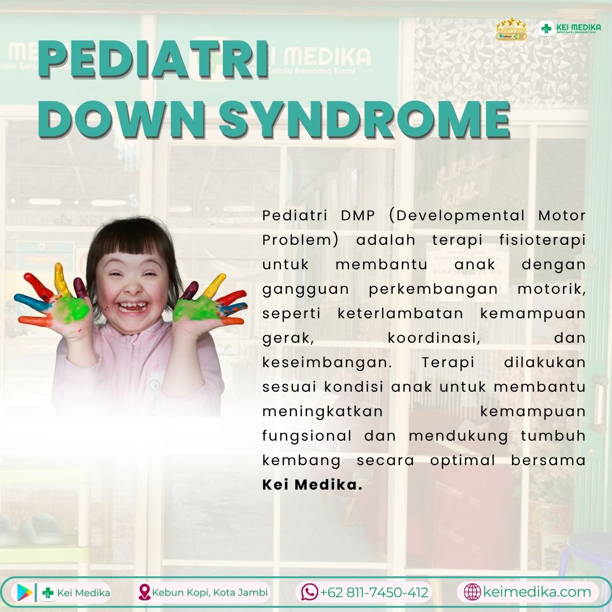 TERAPI DOWN SYNDROME 15 SESI