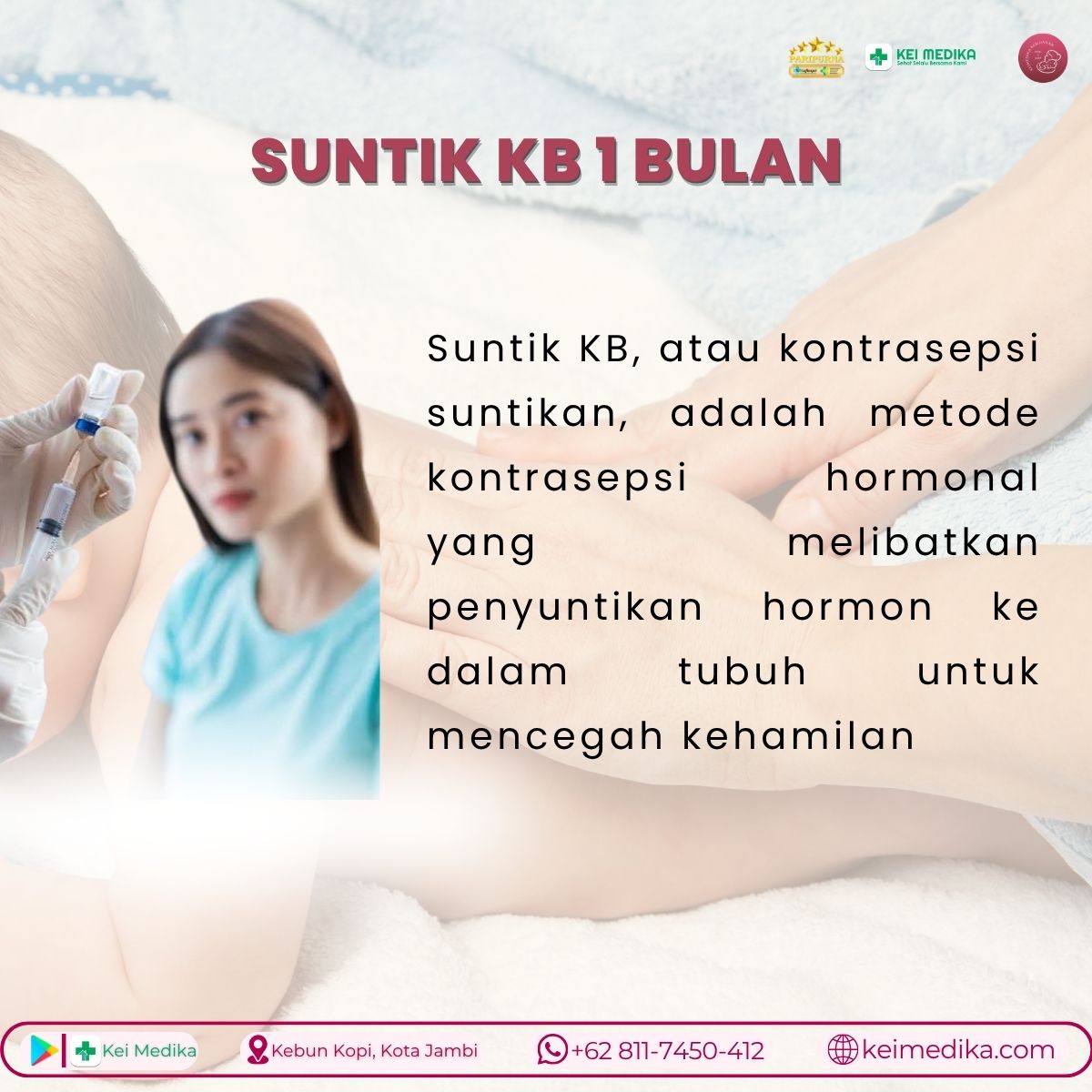 SUNTIK KB 1 BULAN
