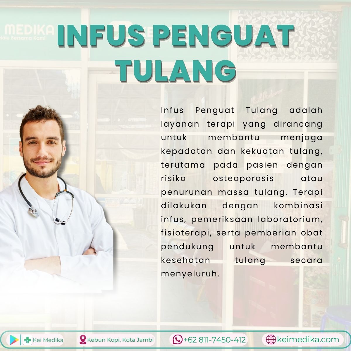 PAKET INFUS PENGUAT TULANG