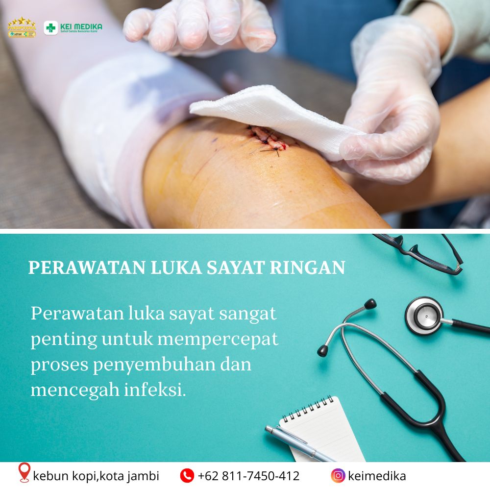 PERAWATAN LUKA SAYAT RINGAN