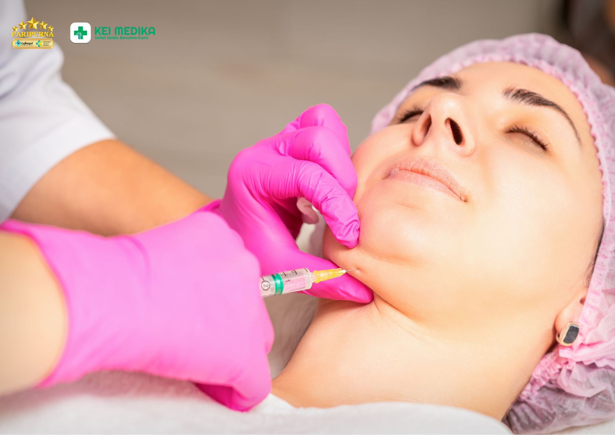 Botox dagu untuk kontur wajah yang lebih tajam