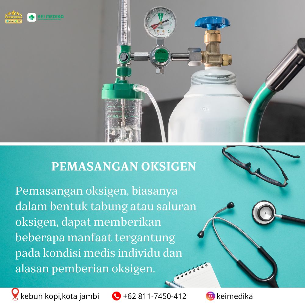 PEMASANGAN OKSIGEN