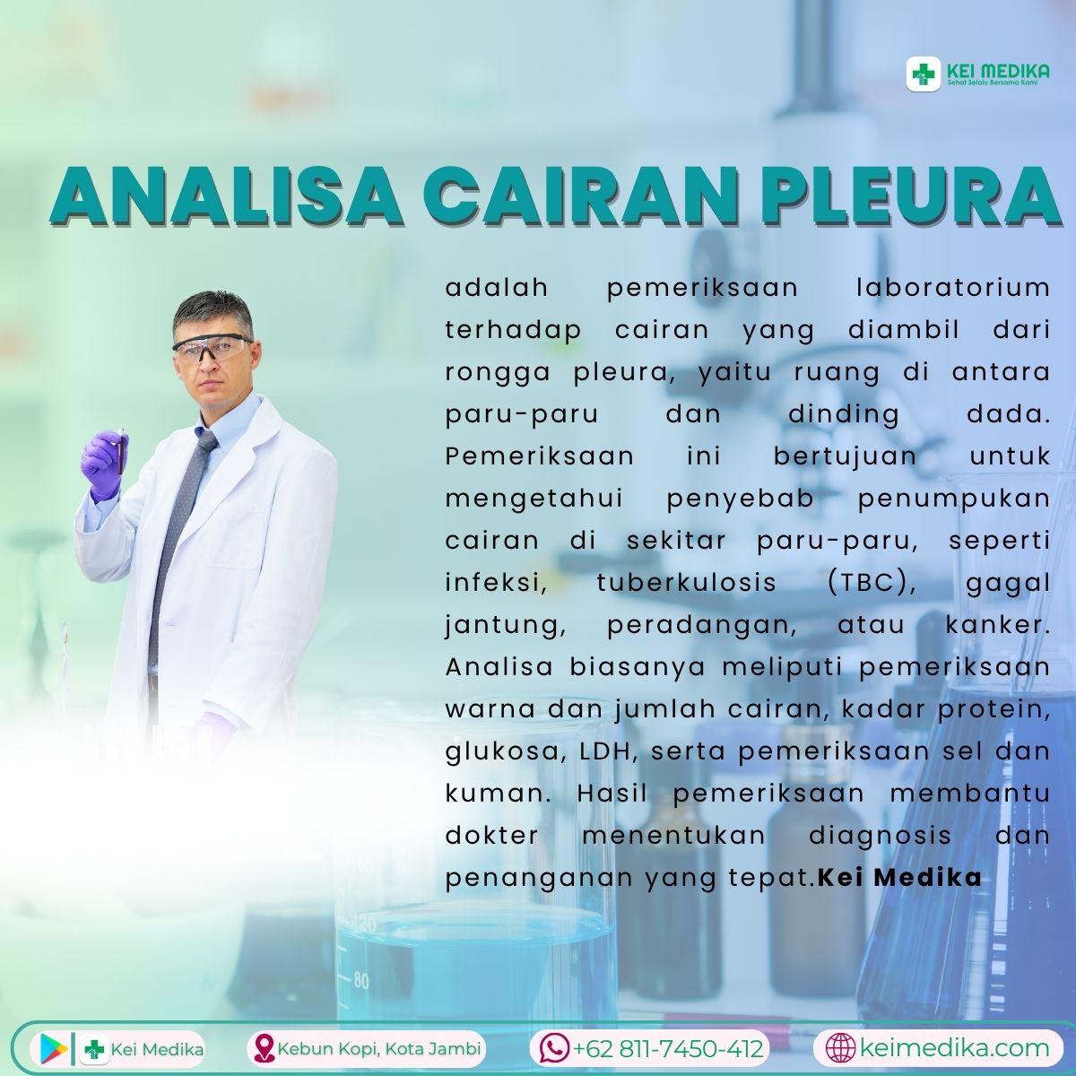 ANALISA CAIRAN PLEURA