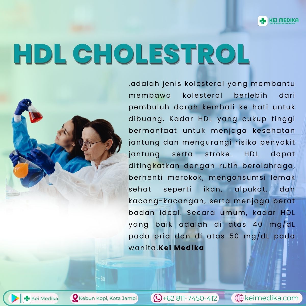 HDL CHOLESTEROL