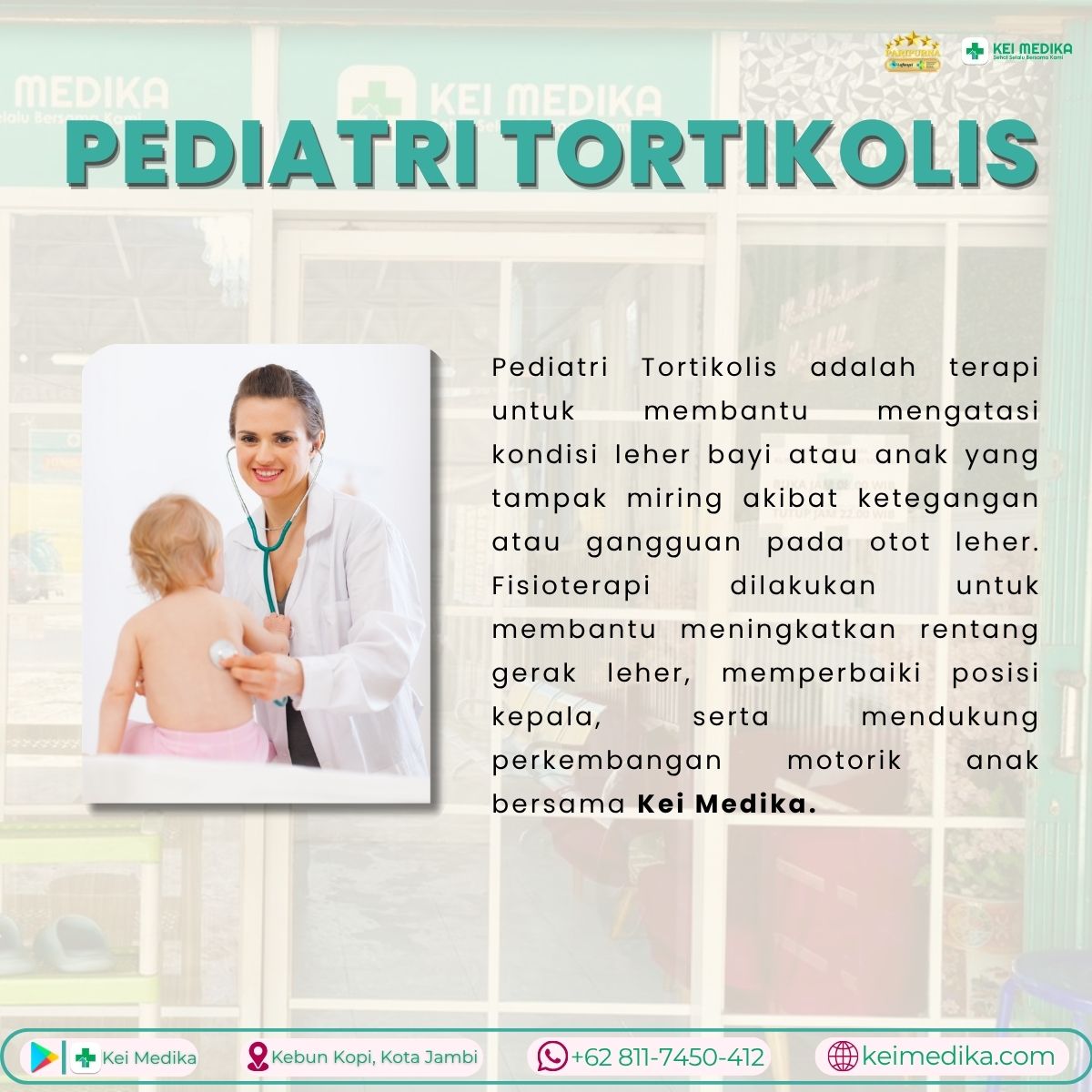 TERAPI TORTIKOLIS 8 SESI