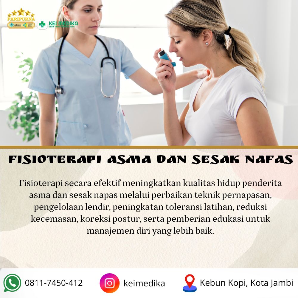 TERAPI ASMA DAN SESAK NAFAS 3 SESI 