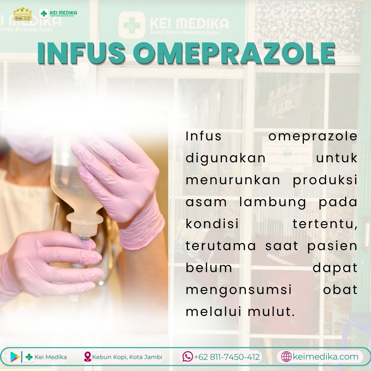 INFUS OMEPRAZOLE