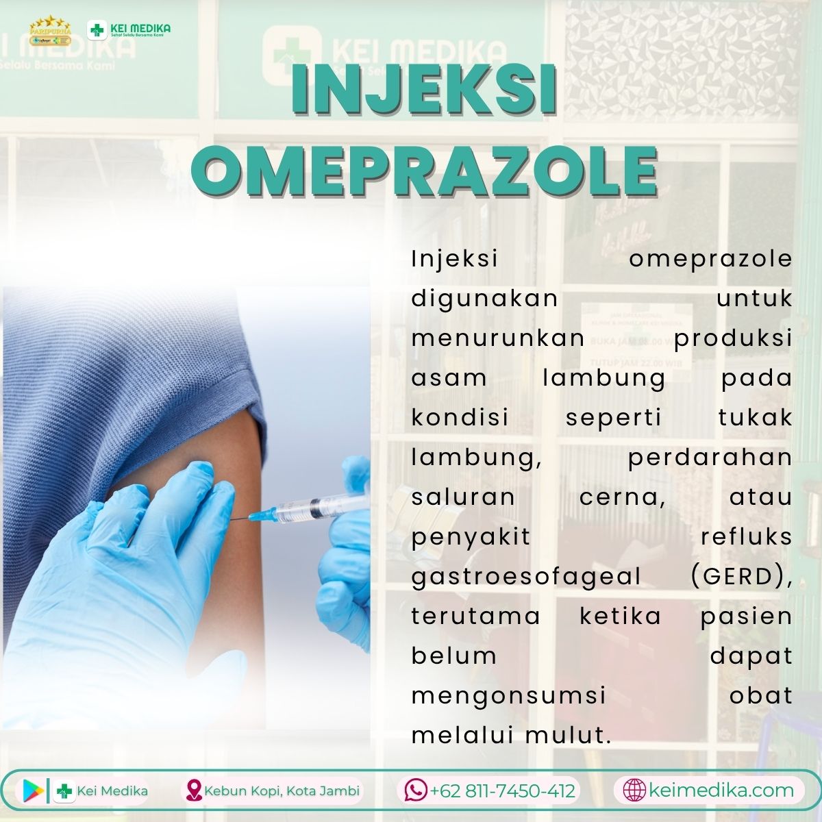 INJEKSI OMEPRAZOLE 