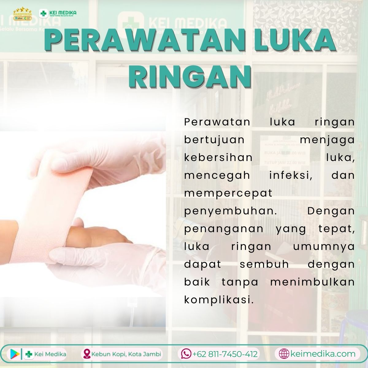 PERAWATAN LUKA RINGAN 