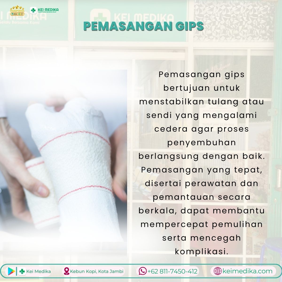 PEMASANGAN GIPS